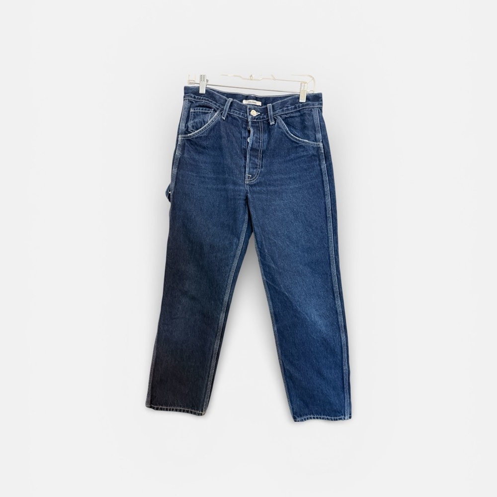 GRLFRND Indigo Straight Leg Carpenters Painters Jeans - Picture 5 of 10